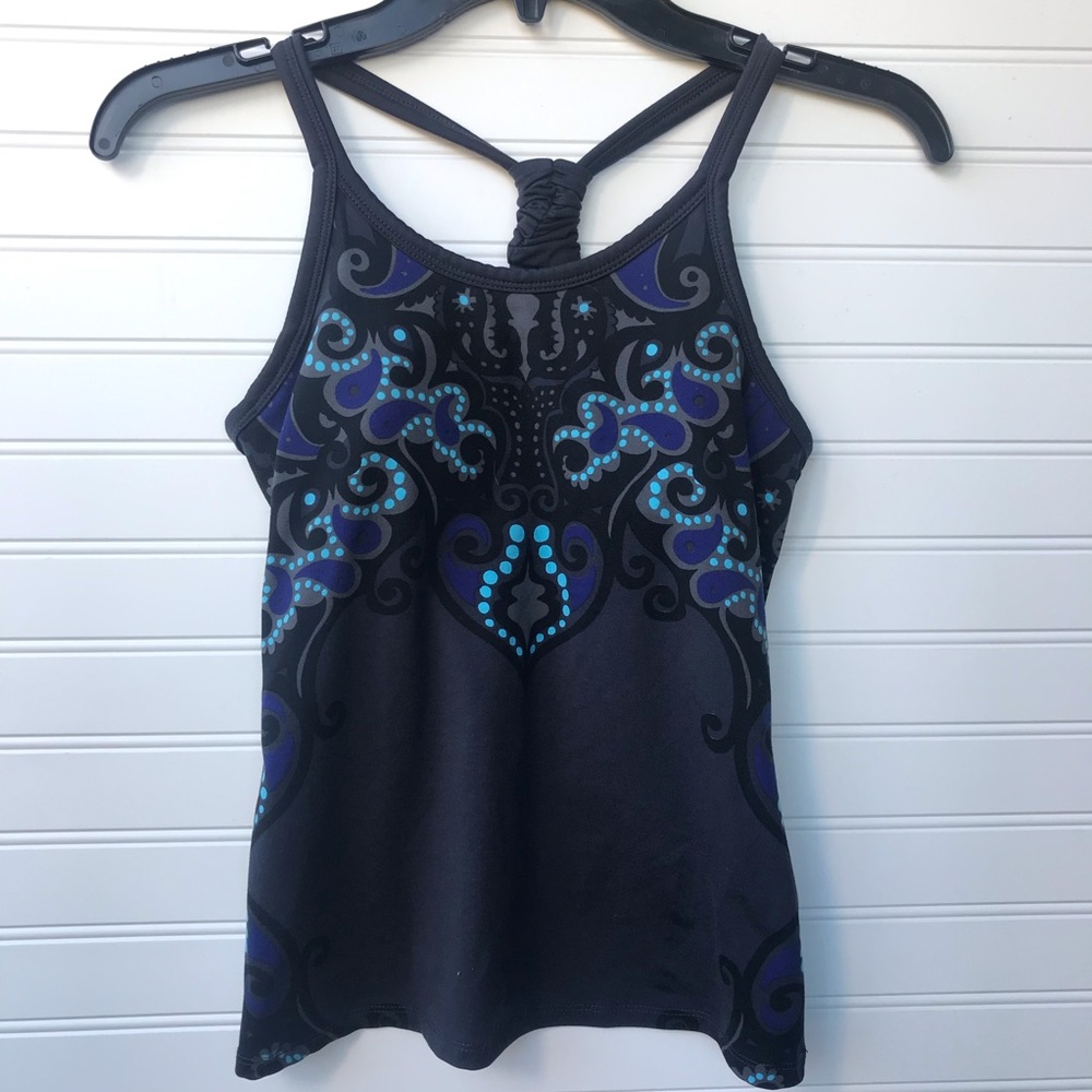 Athleta Swim/Sport Tank Top Built In Bra Support